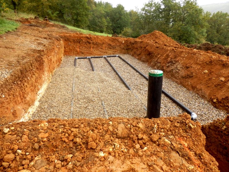 Septic Installation Site