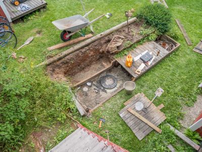 Septic System Excavation